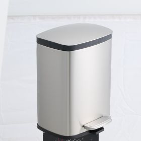 SSTC003-5L-S, Stainless Steel Kitchen Trash Can, 5L